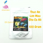 Thức ăn RAINBOW lên màu cho cá ALI gói 100 Gram