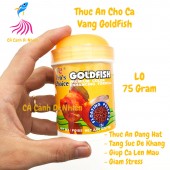 Thức ăn cho cá vàng GOLDFISH dạng HẠT lọ CAM 75 Gram