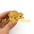 Nhà lá NHÍ làm tiểu cảnh trang trí cho hồ cá mini size 5x3x3 cm