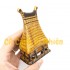 Nhà rong trung bằng gốm men làm tiểu cảnh hồ cá size 11x7 cm