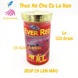 Thức ăn cho cá La Hán lên màu XO EVER RED 120g
