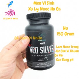 Men vi sinh WAWIZ - VEO SILVER xử lý nước cho hồ cá HỦ 150 gram