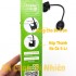 Đèn led kẹp hồ cá mini màu trắng dùng được cho bể tròn Small Ball