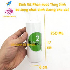 Phân nước thủy sinh Ertilizer Liquid 2 Thủy Mộc 250 ML cho hồ cá