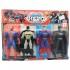 Vỉ đồ chơi 4 siêu anh hùng Super Heroes dùng pin có đèn 945A