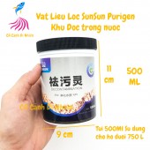 Vật Liệu Lọc SunSun Purigen hấp thụ tạp chất khử độc nước 500ML