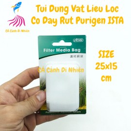 Túi đựng vật liệu lọc Purigen size 25x15 cm ISTA có dây rút