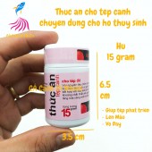 Thức ăn cho tép cảnh đỏ 15 gram chuyên dùng hồ cá thủy sinh