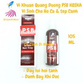 Vi sinh quang dưỡng PSB KOIKA 105ML - Vi Khuẩn Quang Hợp cho hồ cá