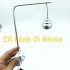 Đèn LED XIMA 3W màu trắng kẹp thành hồ cá size 15-40 cm Mini-3B