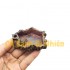 Chén đá đựng thức ăn cho tép kiểu dáng gỗ tự nhiên size 9 cm