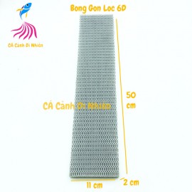 Bông gòn lọc 6D cho hồ bể cá cảnh size 50x11x2 cm