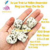 Sứ Lọc tròn lỗ Yeben Anaerobic Ring 200 gram vật liệu lọc cho hồ cá