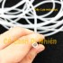 Dây oxy Chống Gập dây sủi 4 mm dây lụa Co2 dẻo (1 mét) cho hồ cá
