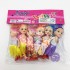 Bộ đồ chơi 6 bé búp bê baby bằng nhựa