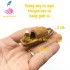 Ông cụ ngồi thuyền câu cá làm tiểu cảnh trang trí hồ cá size 6 cm