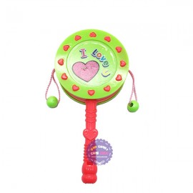 Đồ chơi trống lắc cầm tay baby bằng nhựa