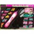 Hộp đồ chơi làm lọn tóc đính cườm Hair Beader