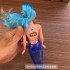 Vỉ đồ chơi búp bê nàng Tiên Cá có đèn nhạc