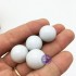 Bộ 70 viên bi ve sứ màu trắng đục size 1.6 cm bằng thủy tinh