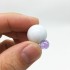Bộ 70 viên bi ve sứ màu trắng đục size 1.6 cm bằng thủy tinh