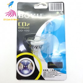 Cốc sủi trộn CO2 cho hồ thủy sinh bằng thủy tinh BOYU