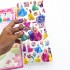 Hình dán sticker nổi 3D hình công chúa Disney