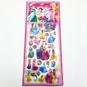Hình dán sticker nổi 3D hình công chúa Disney