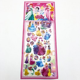 Hình dán sticker nổi 3D hình công chúa Disney