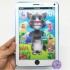 Vỉ đồ chơi Ipad mèo Tom Cat 3D thông minh dùng pin có nhạc