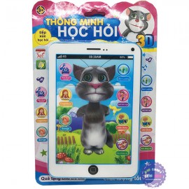 Vỉ đồ chơi Ipad mèo Tom Cat 3D thông minh dùng pin có nhạc