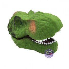 Hộp đồ chơi rối bàn tay khủng long bạo chúa Tyrannousaurus bằng nhựa mềm