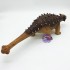 Đồ chơi khủng long đuôi búa Ankylosaurus bằng nhựa mềm dùng pin