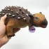 Đồ chơi khủng long đuôi búa Ankylosaurus bằng nhựa mềm dùng pin