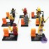 Bộ 8 hộp đồ chơi lắp ráp Ninja bằng nhựa LB357