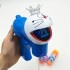 Vỉ đồ chơi súng thổi bong bóng xà phòng 2 bình dùng pin hình Doraemon