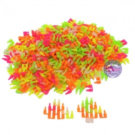 Bộ đồ chơi lắp ráp nút tròn (500 gram - khoảng 760 nút)