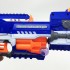Hộp đồ chơi súng bắn đạn xốp tự động dùng pin Space Blaster