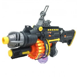 Hộp đồ chơi súng bắn đạn mút xốp 40 cây tự động dùng pin