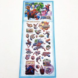 Hình dán sticker nổi 3D hình người nhện Spider Man