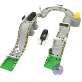 Hộp đồ chơi đường ray bãi đậu xe quân sự Military Center