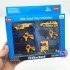 Hộp đồ chơi các loại xe công trình bằng sắt 6 chiếc Die-Cast Model