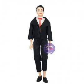 Đồ chơi búp bê trai mặc đồ vest có khớp nối bằng nhựa