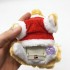 Đồ chơi chú chó lông xù Noel biết đi và sủa dùng pin có đèn