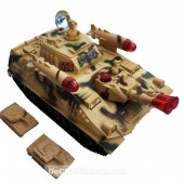 Hộp đồ chơi xe tăng chiến đấu dùng pin