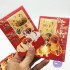 Bộ 6 bao lì xì Tết Mậu Tuất 2018 giấy đỏ hình chó chữ nổi