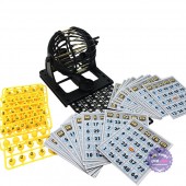 Hộp đồ chơi lồng quay lô tô 75 số Bingo Machine loại nhỏ