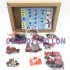 Hộp đồ chơi lắp ráp Ninja rồng Đỏ ZIMO 410 miếng ZM2502